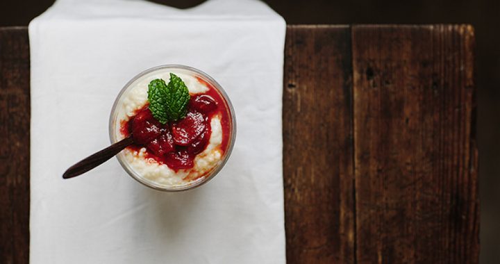 Milk-Rice-With-Cherry-Compote-1